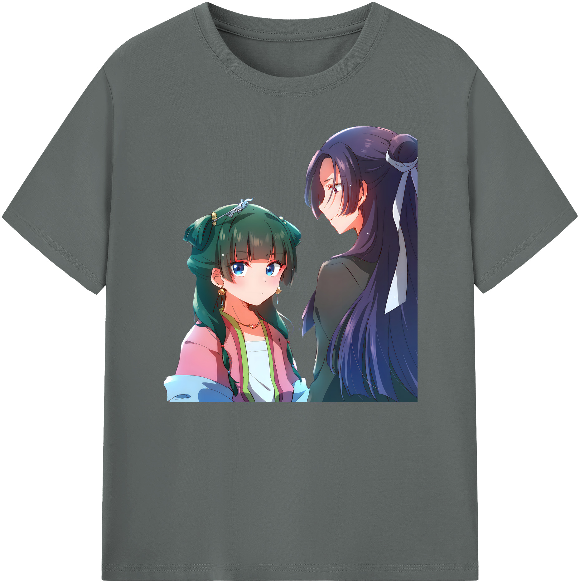 （画像用） 薬屋のひとりごと The Apothecary Diaries 綿100％ メンズ半袖Tシャツ｜肌触りやわらか＆通気性